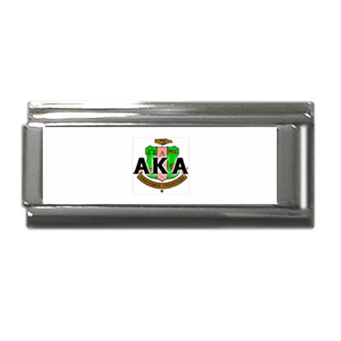 Sorority Alpha Kappa AlphaCrst100 Superlink Italian Charm (9mm) from ArtsNow.com Front