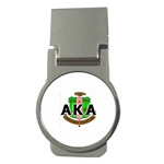 Sorority Alpha Kappa AlphaCrst100 Money Clip (Round)