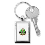 Sorority Alpha Kappa AlphaCrst100 Key Chain (Rectangle)