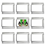 Sorority Alpha Kappa AlphaCrst100 9mm Italian Charm (9 pack)