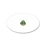 Sorority Alpha Kappa AlphaCrst100 Sticker (Oval)