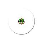 Sorority Alpha Kappa AlphaCrst100 Magnet 3  (Round)