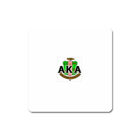 Sorority Alpha Kappa AlphaCrst100 Magnet (Square) from ArtsNow.com Front