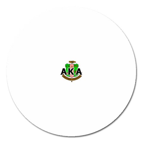 Sorority Alpha Kappa AlphaCrst100 Magnet 5  (Round) from ArtsNow.com Front