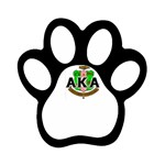 Sorority Alpha Kappa AlphaCrst100 Magnet (Paw Print)