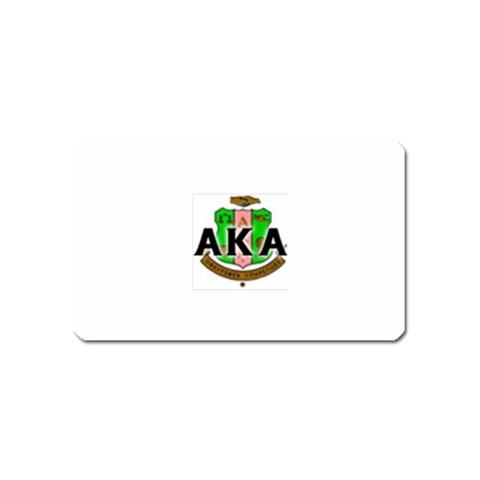 Sorority Alpha Kappa AlphaCrst100 Magnet (Name Card) from ArtsNow.com Front