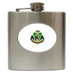 Sorority Alpha Kappa AlphaCrst100 Hip Flask (6 oz)