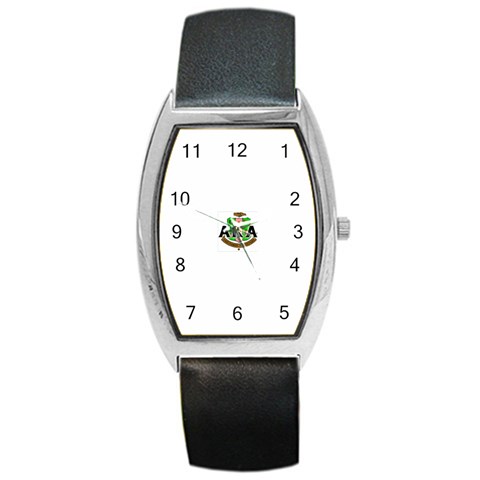 Sorority Alpha Kappa AlphaCrst100 Barrel Style Metal Watch from ArtsNow.com Front