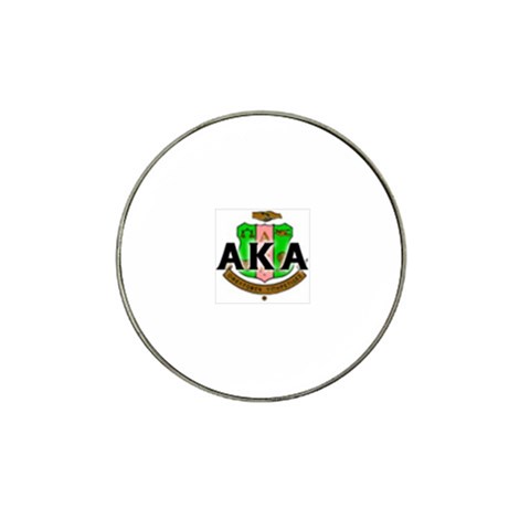 Sorority Alpha Kappa AlphaCrst100 Hat Clip Ball Marker (4 pack) from ArtsNow.com Front