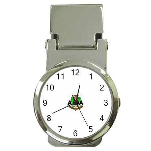 Sorority Alpha Kappa AlphaCrst100 Money Clip Watch from ArtsNow.com Front