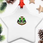 Sorority Alpha Kappa AlphaCrst100 Star Ornament (Two Sides)