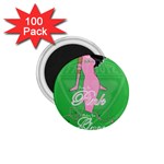 Pretty in Pink, Making You Green With Envy 1.75  Magnet (100 pack) 