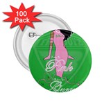 Pretty in Pink, Making You Green With Envy 2.25  Button (100 pack)