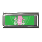 Pretty in Pink, Making You Green With Envy Superlink Italian Charm (9mm)