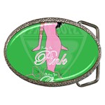 Pretty in Pink, Making You Green With Envy Belt Buckle