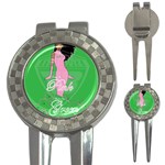 Pretty in Pink, Making You Green With Envy 3-in-1 Golf Divot