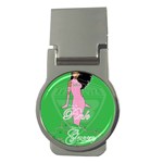Pretty in Pink, Making You Green With Envy Money Clip (Round)