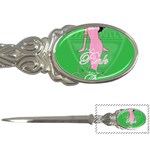 Pretty in Pink, Making You Green With Envy Letter Opener