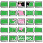Pretty in Pink, Making You Green With Envy 9mm Italian Charm (25 pack)