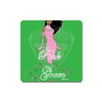 Pretty in Pink, Making You Green With Envy Magnet (Square)