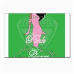 Pretty in Pink, Making You Green With Envy Postcard 5  x 7 