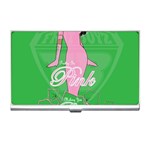 Pretty in Pink, Making You Green With Envy Business Card Holder