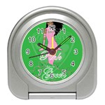 Pretty in Pink, Making You Green With Envy Travel Alarm Clock