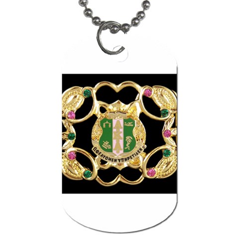 AKA NSEG1055 Dog Tag (Two Sides) from ArtsNow.com Front