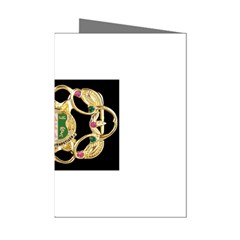 AKA NSEG1055 Mini Greeting Cards (Pkg of 8) from ArtsNow.com Left