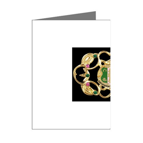 AKA NSEG1055 Mini Greeting Cards (Pkg of 8) from ArtsNow.com Right