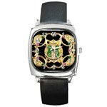  AKA NSEG1055 Square Metal Watch