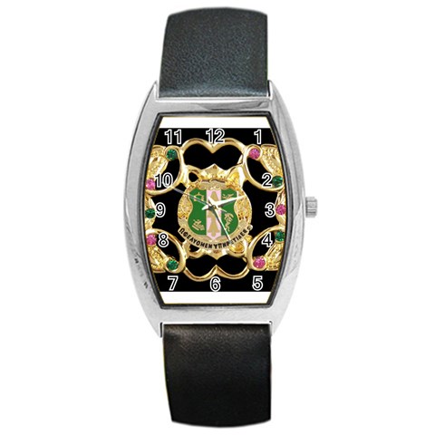 AKA NSEG1055 Barrel Style Metal Watch from ArtsNow.com Front