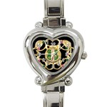  AKA NSEG1055 Heart Italian Charm Watch