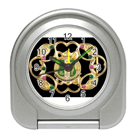 AKA NSEG1055 Travel Alarm Clock from ArtsNow.com Front