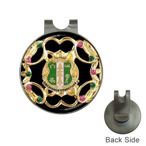 AKA NSEG1055 Golf Ball Marker Hat Clip from ArtsNow.com Front