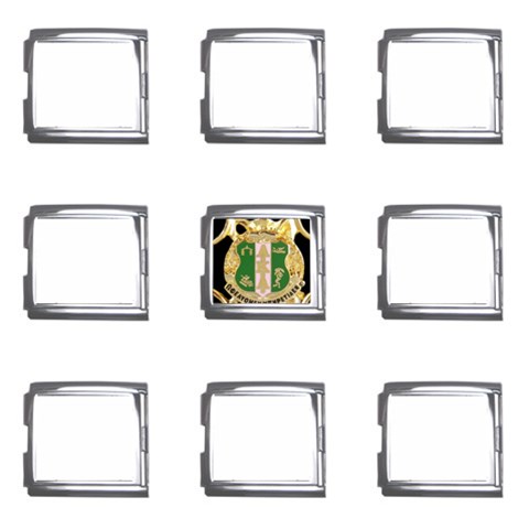 AKA NSEG1055 Mega Link Italian Charm (9 pack) from ArtsNow.com Front
