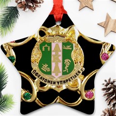 AKA NSEG1055 Star Ornament (Two Sides) from ArtsNow.com Front