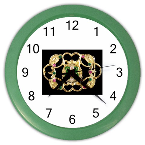 AKA NSEG1055 Color Wall Clock from ArtsNow.com Front