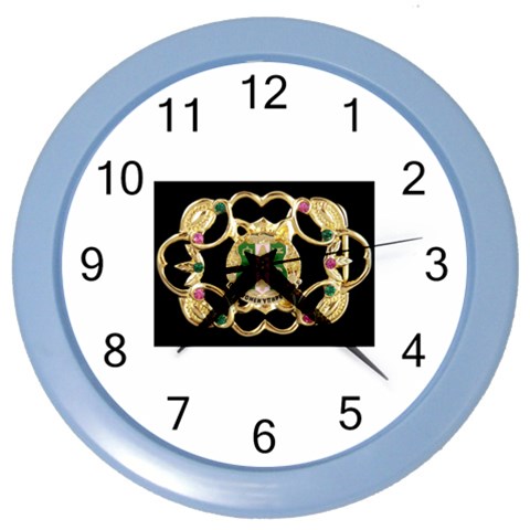 AKA NSEG1055 Color Wall Clock from ArtsNow.com Front