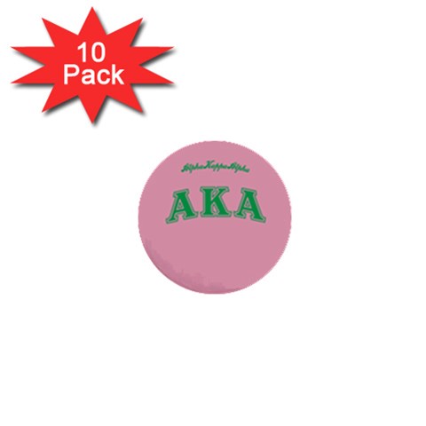 AKA_C 1  Mini Button (10 pack)  from ArtsNow.com Front