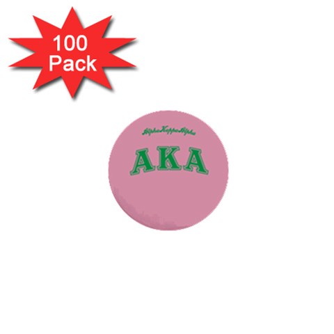 AKA_C 1  Mini Button (100 pack)  from ArtsNow.com Front