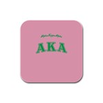  AKA_C Rubber Square Coaster (4 pack)