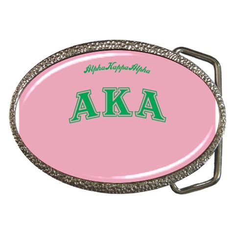 AKA_C Belt Buckle from ArtsNow.com Front