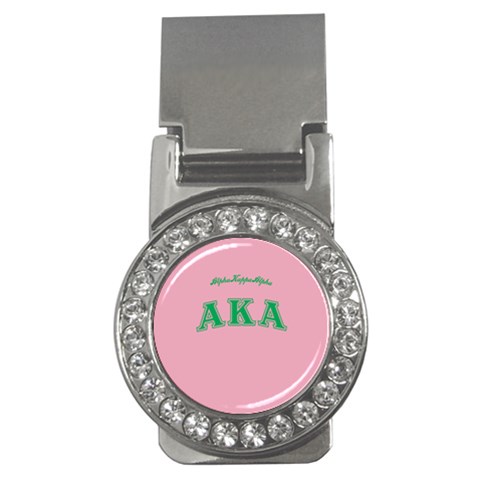 AKA_C Money Clip (CZ) from ArtsNow.com Front