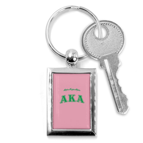 AKA_C Key Chain (Rectangle) from ArtsNow.com Front