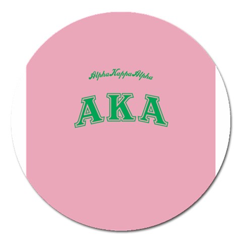 AKA_C Magnet 5  (Round) from ArtsNow.com Front