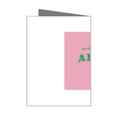 AKA_C Mini Greeting Card from ArtsNow.com Right