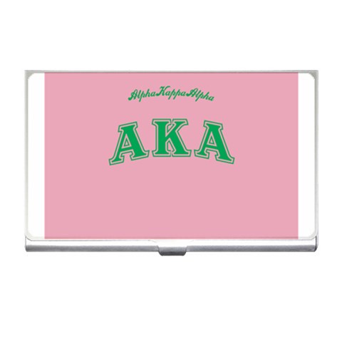 AKA_C Business Card Holder from ArtsNow.com Front