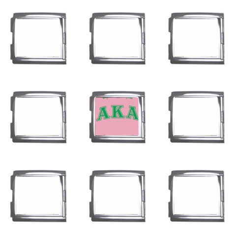 AKA_C Mega Link Italian Charm (9 pack) from ArtsNow.com Front