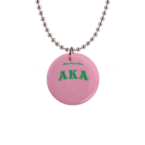 AKA_C 1  Button Necklace from ArtsNow.com Front